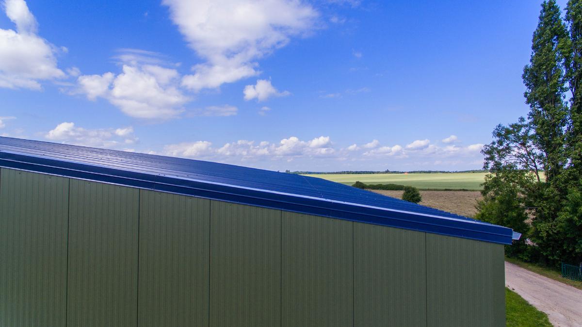 JI Roof PIR - Panels - Agricultural building - Top view 6