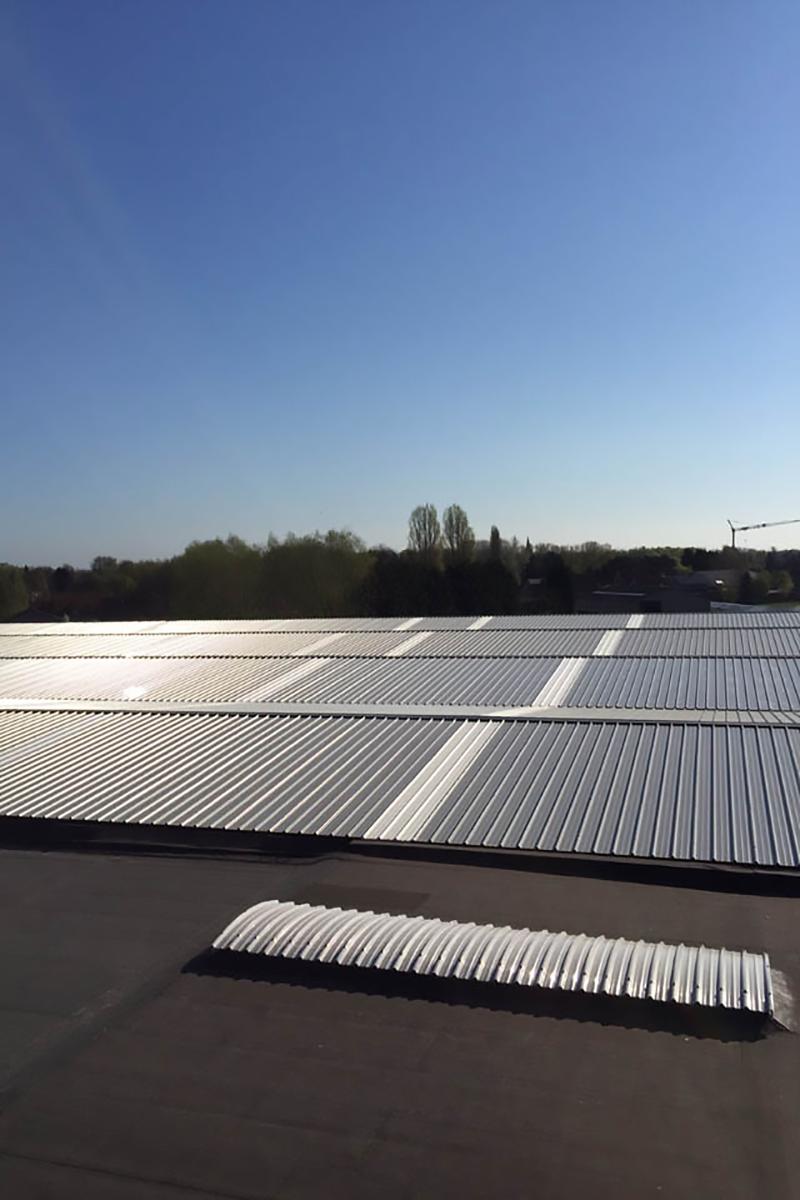 JI Rooflights - Light solutions - Industrial project - Top view