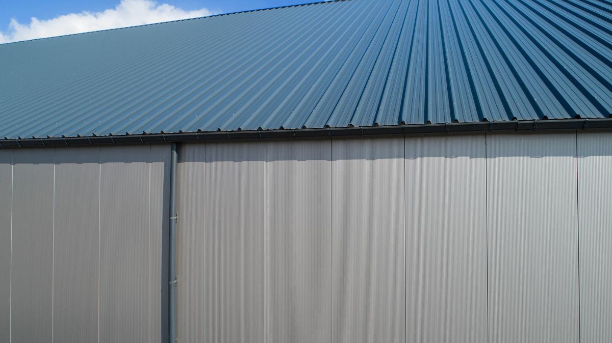 JI Wall 1000SF PIR - Panels - Industrial site - Front view 2