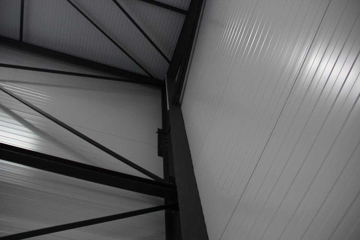 JI Wall 1000SF PIR - Panels - Industrial site - Inside view