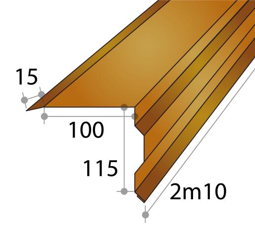 Randslab klein